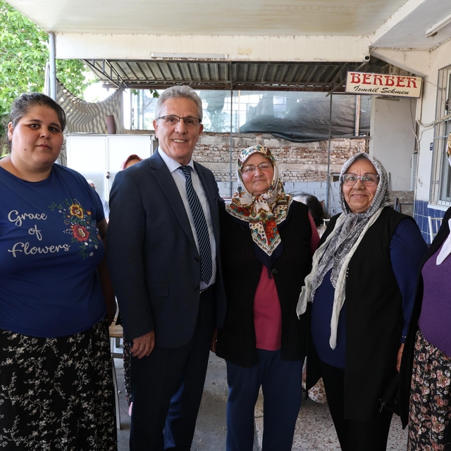 Başkan Tetik, Güzelköy'de vatandaşlarla buluştu