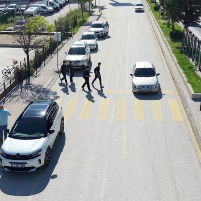 Bilecik'te drone destekli trafik denetimi