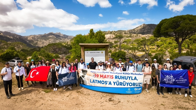 Aydın Büyükşehir'den gençler için trekking etkinliği