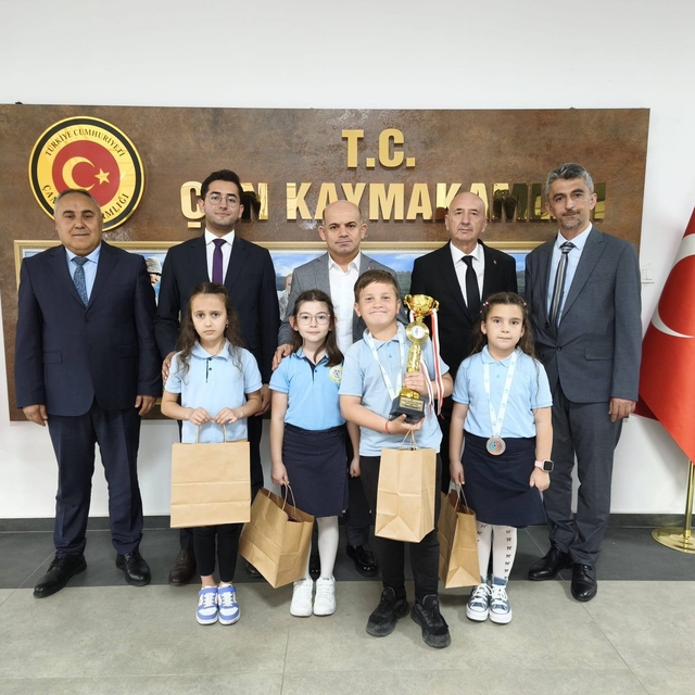 Çan Cumhuriyet İlkokulu Öğrencileri Akıl Zeka Oyunlarında Türkiye Finalleri...