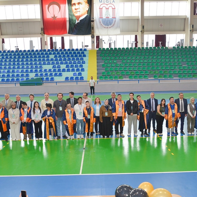 Özel ihtiyaçlı gençler MSKÜ'de kep attı