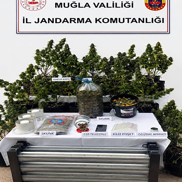 Jandarmadan uyuşturucuya geçit yok