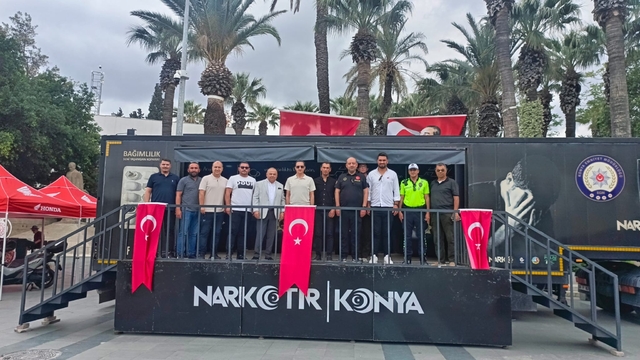 Bodrum'da uyuşturucuya teknolojik savaş: "Narko tır" meydana konuşlandı