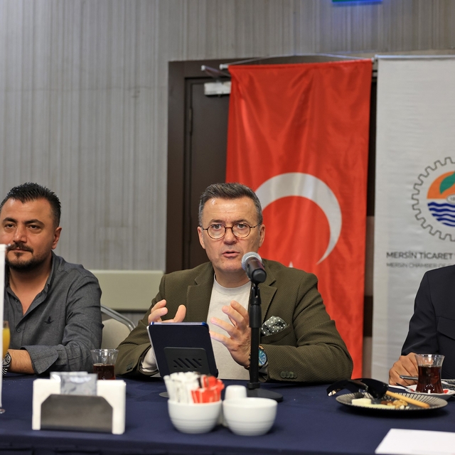 Mersin iş dünyası ortak akılda buluştu: Üretim, ihracat ve lojistik masaya...