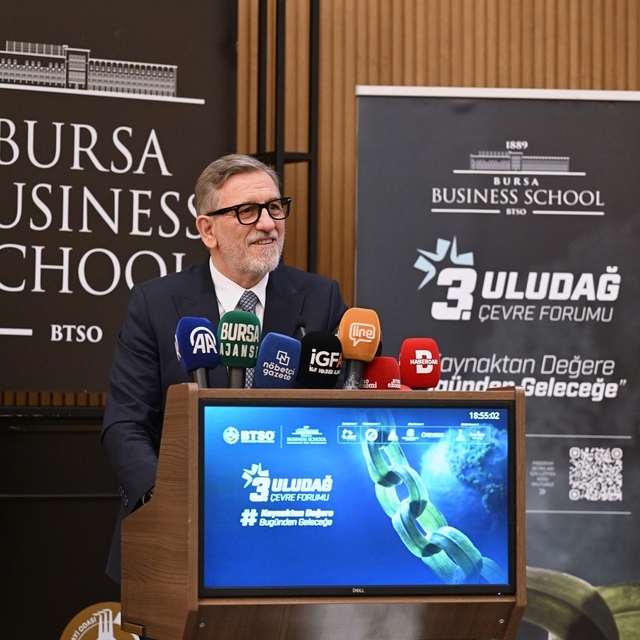 Bursa Business School Uludağ 3. Çevre Forumu'na ev sahipliği yaptı
