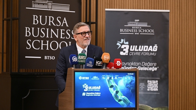 Bursa Business School Uludağ 3. Çevre Forumu'na ev sahipliği yaptı