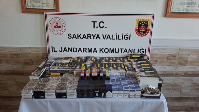Sakarya'da kaçakçılık operasyonunda 3 zanlı yakalandı