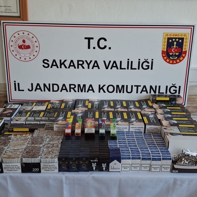 Sakarya'da kaçakçılık operasyonunda 3 zanlı yakalandı