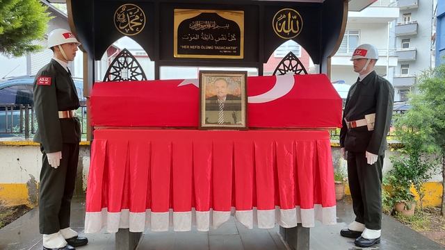 Samsun'da vefat eden Kıbrıs gazisi son yolculuğuna uğurlandı