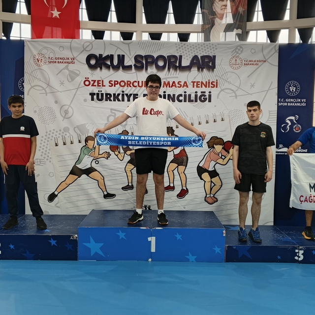 Aydınlı otizmli sporcular Türkiye şampiyonu oldu
Büyükşehir Belediyesi Otiz...
