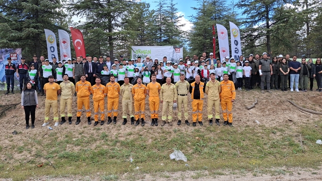 Beypazarı'nda "Orman Benim" etkinliği düzenlendi