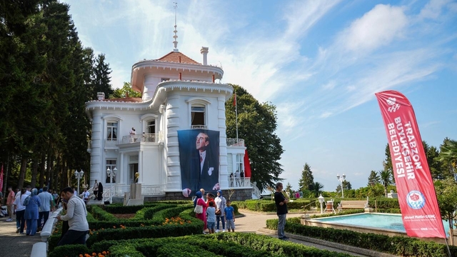 Trabzon'daki Atatürk Köşkü'nü lise öğrencileri yarın ücretsiz gezecek