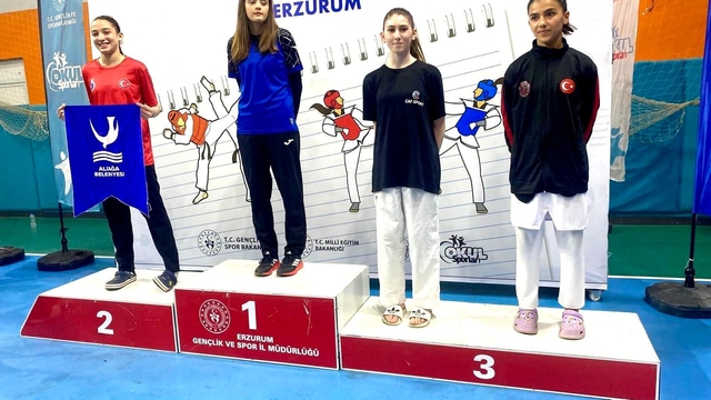 AGM Spor Kulübü'nden taekwondoda Türkiye derecesi
