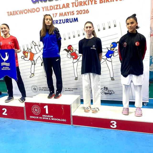 AGM Spor Kulübü'nden taekwondoda Türkiye derecesi