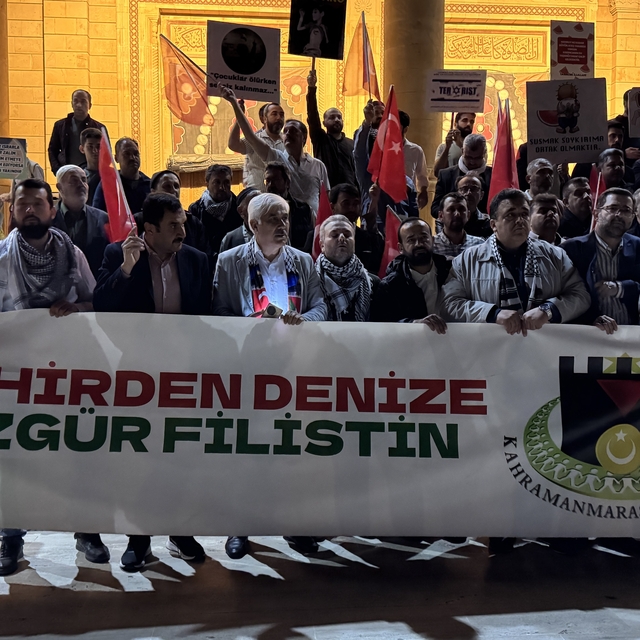 Kahramanmaraş ve Adıyaman'da İsrail'in Küresel Sumud Filosu'na saldırısına...