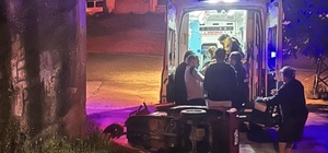 Sinop'ta 3 tekerlekli motosikletin istinat duvarına çarptığı kazada sürücü...