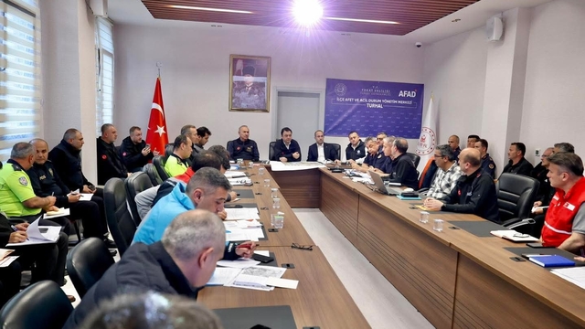 Tokat'ta sel alarmı: Alınan tedbirler masaya yatırıldı