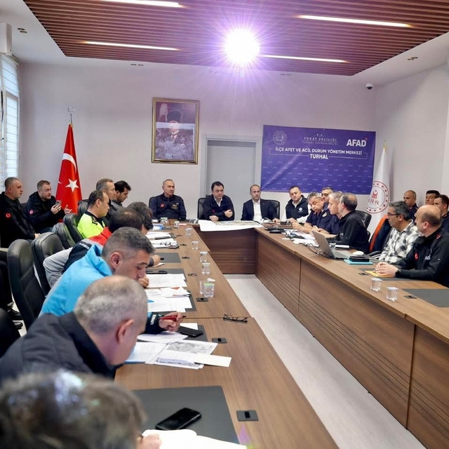 Tokat'ta sel alarmı: Alınan tedbirler masaya yatırıldı