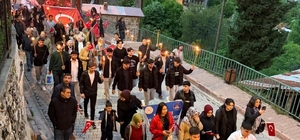 Kemaliye'de 19 Mayıs coşkusu fener alayıyla yaşandı