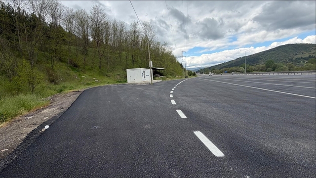 Bilecik'te yol kontrol noktasında düzenleme yapıldı