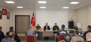 Aslanapa'da orman yangınlarıyla mücadele toplantısı