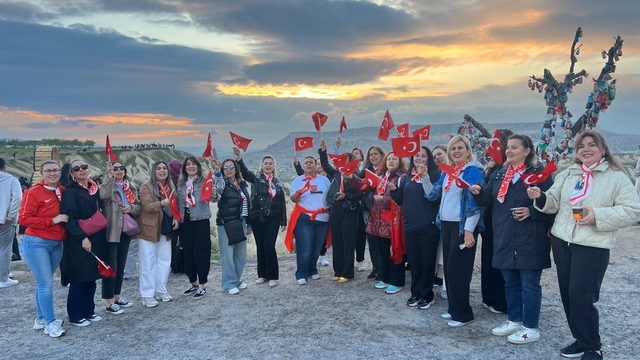 Kapadokya'da hava şartları nedeniyle balon turları yapılamadı