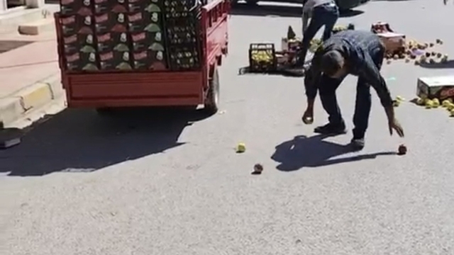 Mardin'de otomobil ile motosiklet çarpıştı