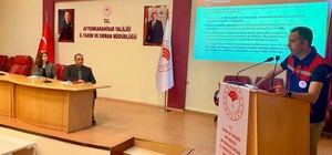 Kanatlı hayvan işletmecilerine biyogüvenlik anlatıldı