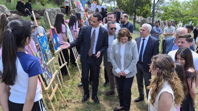 Yesemek Açık Hava Müzesi'nde "2. Resim Festivali" sergisi açıldı