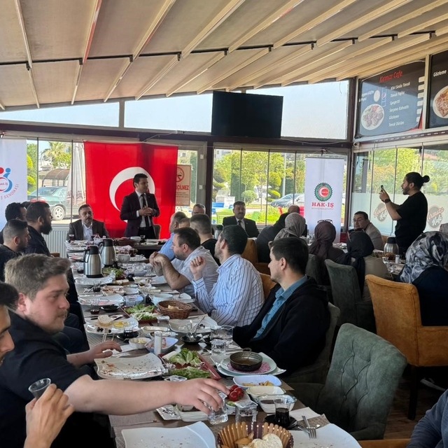19 Mayıs Coşkusu Emek ve Dayanışma Kahvaltısında Buluştu