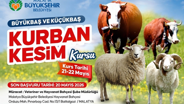 "İslami usullere uygun ve güvenli kurban kesimi" eğitimi verilecek