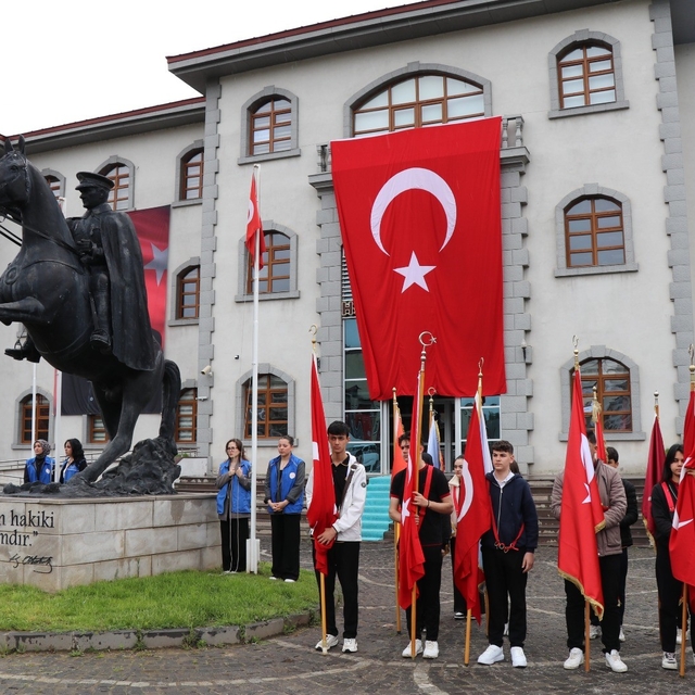 Oltu'da 19 Mayıs coşkusu