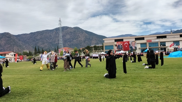 Köyceğiz'de 19 Mayıs coşkusu yaşandı