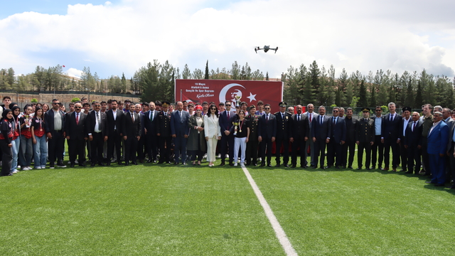 Midyat'ta 19 Mayıs Atatürk'ü Anma, Gençlik ve Spor Bayramı kutlandı