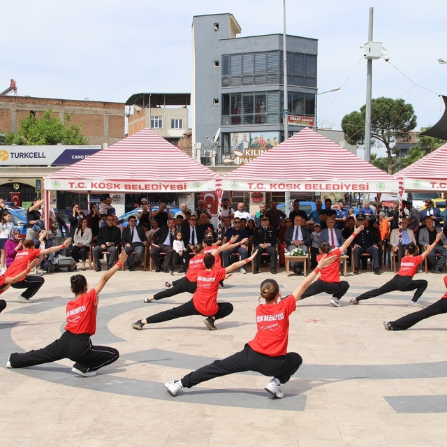 Köşk'te 19 Mayıs coşkuyla kutlandı