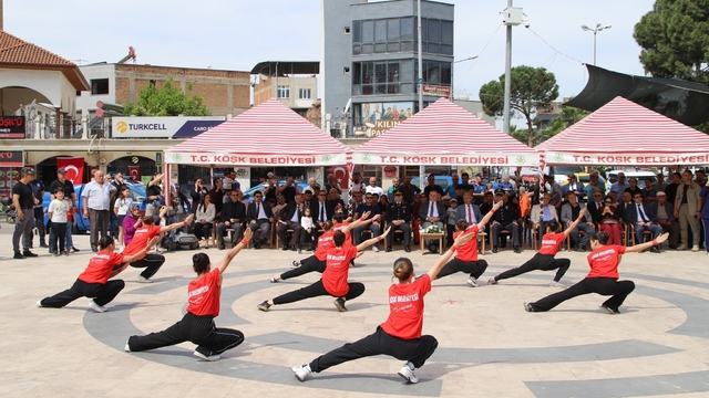 Köşk'te 19 Mayıs coşkuyla kutlandı