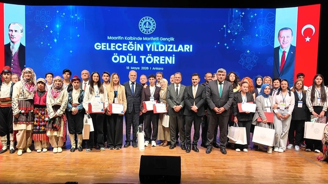 MEB'in "Geleceğin Yıldızları" yarışmasının ödül töreni Ankara'da yapıldı