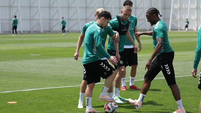Konyaspor, Trabzonspor maçı hazırlıklarını sürdürdü