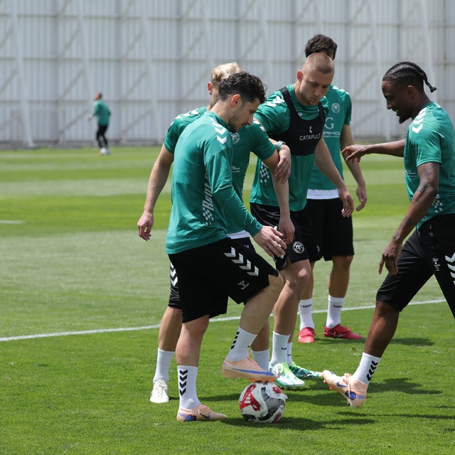 Konyaspor, Trabzonspor maçı hazırlıklarını sürdürdü