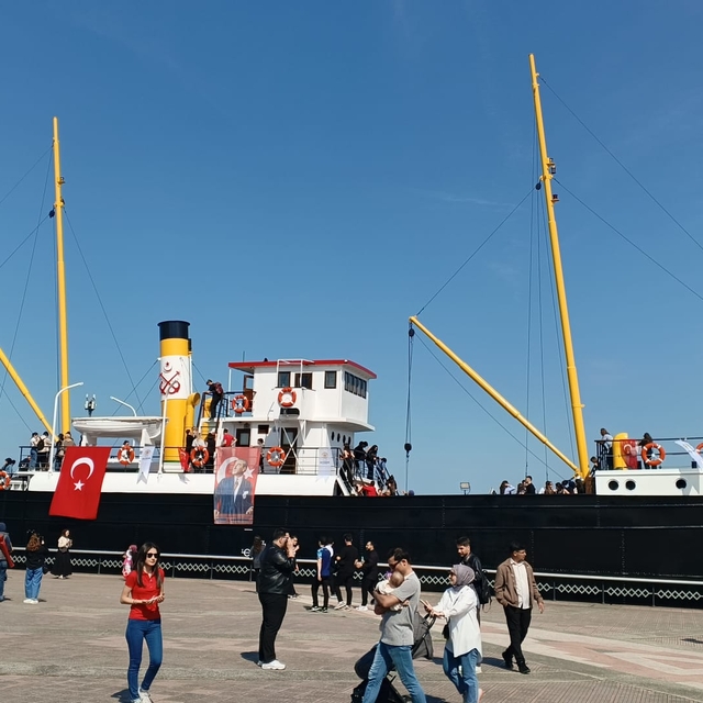 Bandırma Vapuru'nu 19 Mayıs'ta binlerce kişi ziyaret ediyor