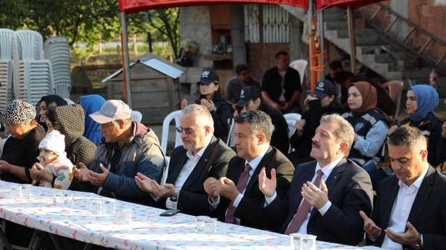 Şehit polis için Bafra'da mevlit okutuldu