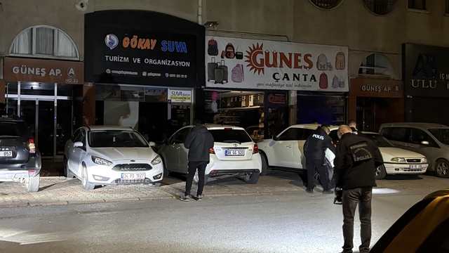Kayseri'de turizm acentesine silahlı saldırı