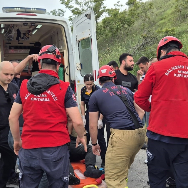 Balıkesir'de tır kazası: 1 yaralı
