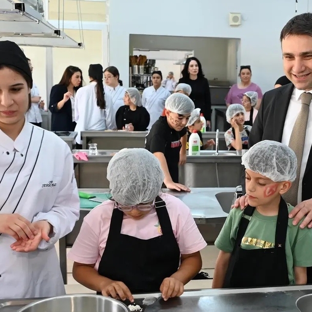 Köşk'te "Minik Şefler Mutfakta" etkinliği düzenlendi