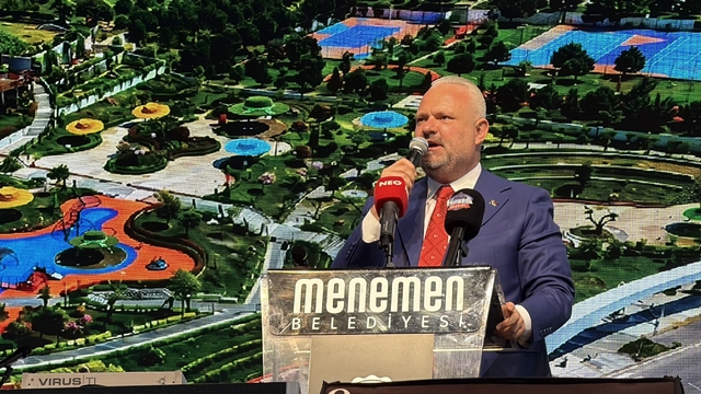 Menemen'de "Kent Gözü Rekreasyon Alanı" hizmete girdi