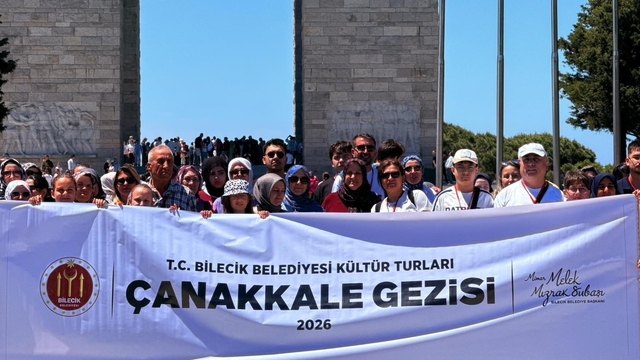 300 kişi Çanakkale gezisi katıldı