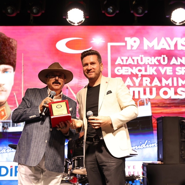 Tavas'ta 19 Mayıs coşkusu gençlik konseriyle taçlandı