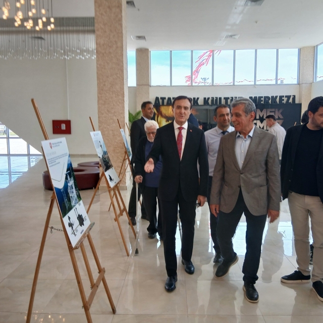 Engelli öğrencilerin "Savunma Sanayinin Dumanı Toroslarda Tütüyor" projesi...