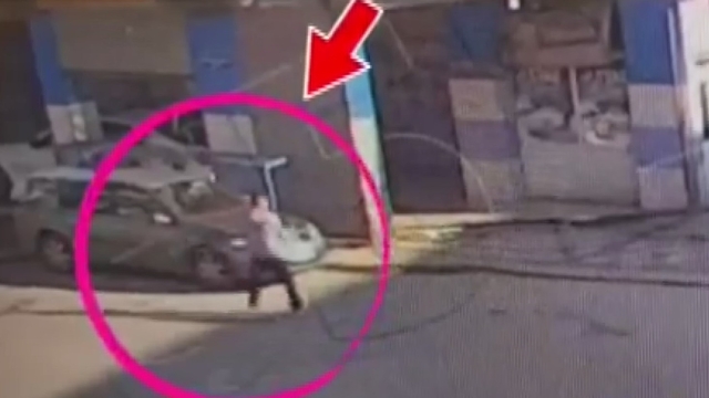 Gaziantep'te iş yerine pompalı tüfekle saldırı: O anlar kamerada