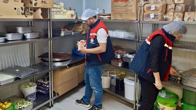 Bayat'ta gıda işletmelerine yönelik denetim